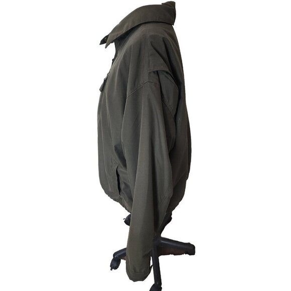 Knightsbridge Green Bomber Style Jacket Zip Front Insulated Men's XL - Picture 5 of 10